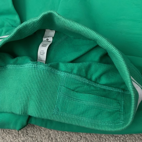 Lululemon Lulu Crops savage green/white 4 - Picture 6 of 12